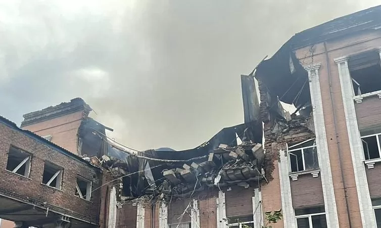 Damaged in 2022 Slovyanskaya Thermal Power Plant / Archive photo: National Police