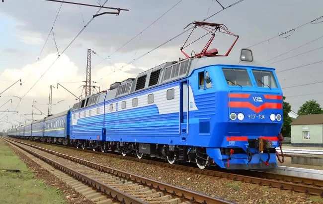 Поезд Укрзализныци / Фото: Ukrzaliznytsia, Facebook