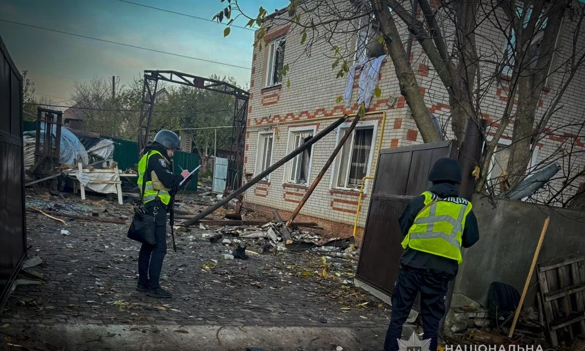 Поліція на місці обстрілів на Сумщині / Фото: Нацполіція