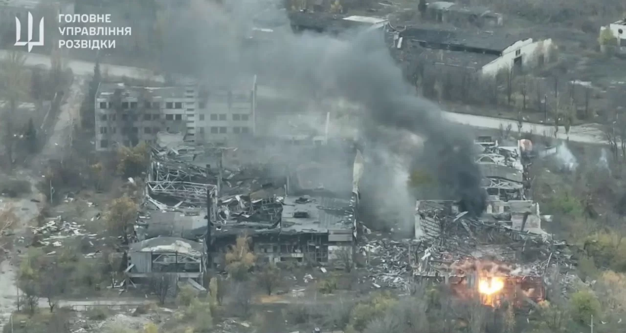 Удари по окупантах у Покровську / Скриншот