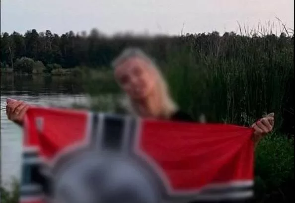 Секретарка Святошинського суду / Фото: Поліція Києва