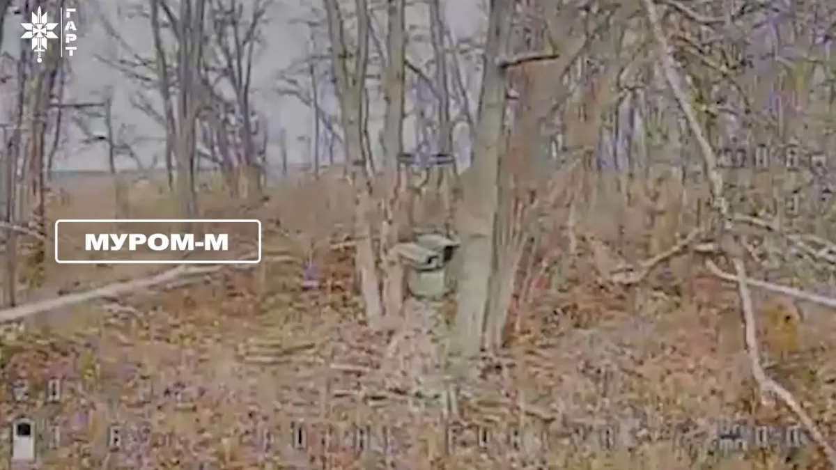 Система спостереження “Муром-М” за мить до знищення / Скріншот відео