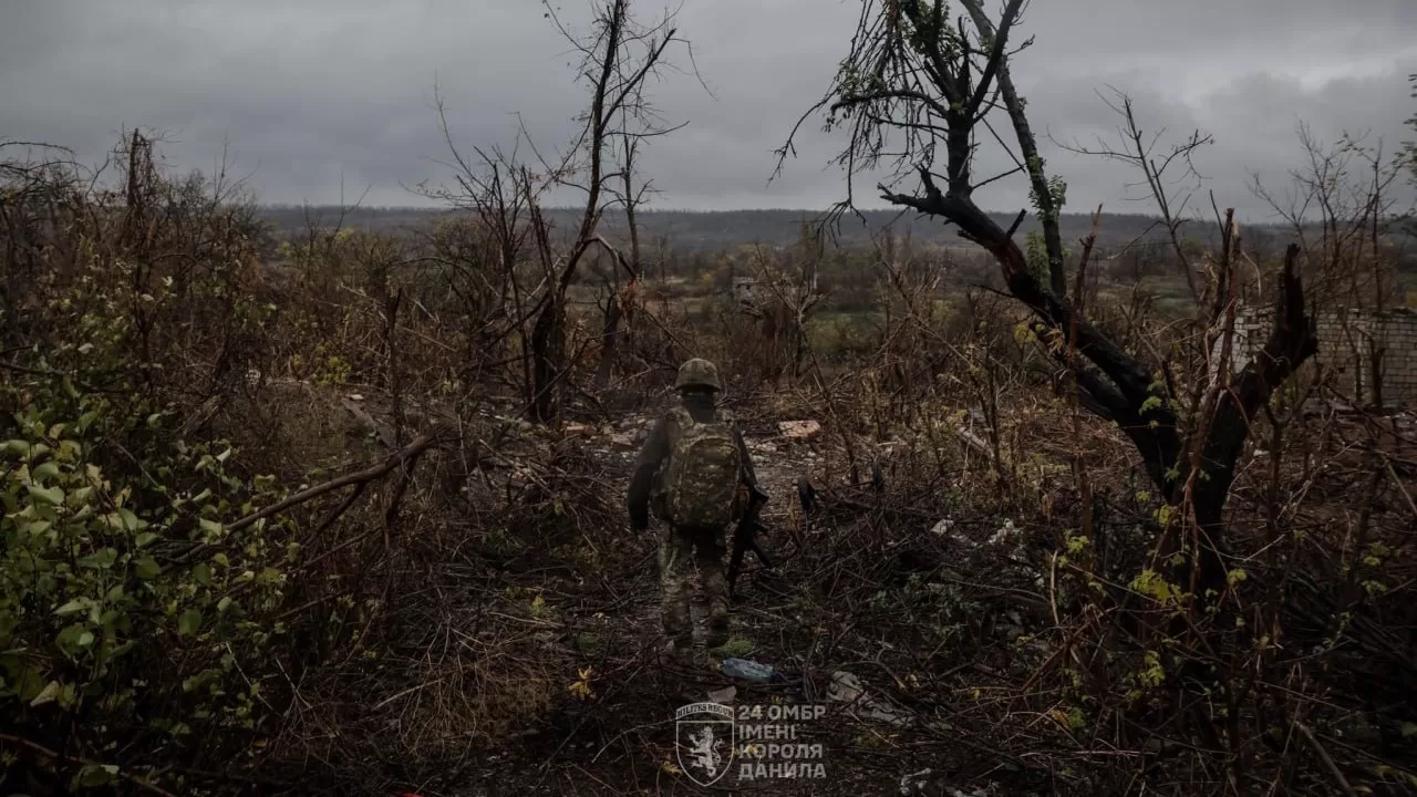 Позиції піхоти. Часів Яр / Фото 24 ОМБР