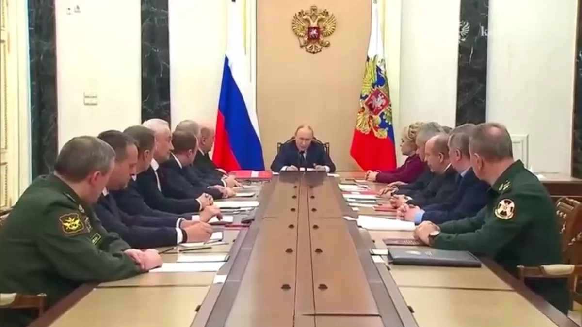 Оперативна нарада з постійними членами Ради безпеки / Скріншот