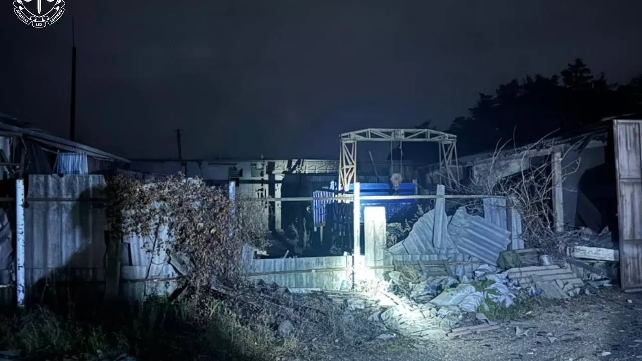 Пошкодження у Богодухові після атаки БпЛА / Фото: Харківська обласна прокуратура