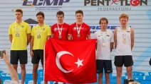 Roman Popov and Daniil Sych won silver medals at the European Junior Biathlon Championships / Photo: Modern Pentathlon Ukraine