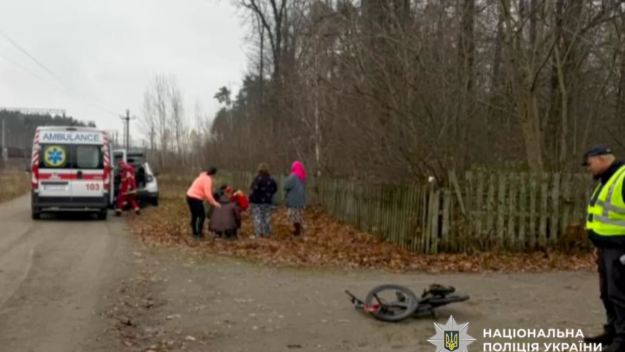 На Житомирщині легковик на смерть збив дитину / Фото: Поліція Житомирщини