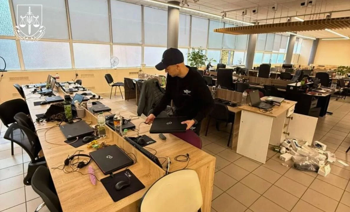 В Україні ліквідували мережу кол-центрів / Фото: Офіс Генпрокурора