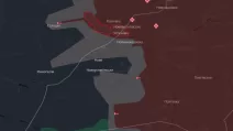Орієнтовна карта бойових дій станом на 8 листопада о 22:50 / DeepStateMap
