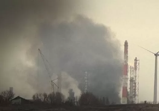 Дим на НПЗ в Оренбурзькій області в Росії / Фото: Генштаб ЗСУ