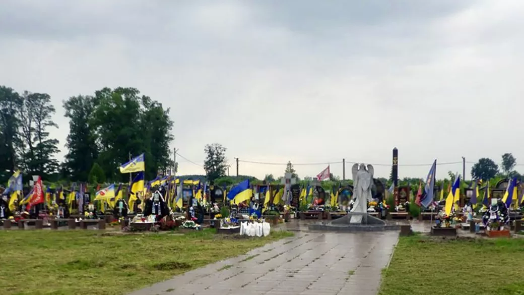 Цвинтар у Звягелі / Фото: ГУНП в Житомирській області