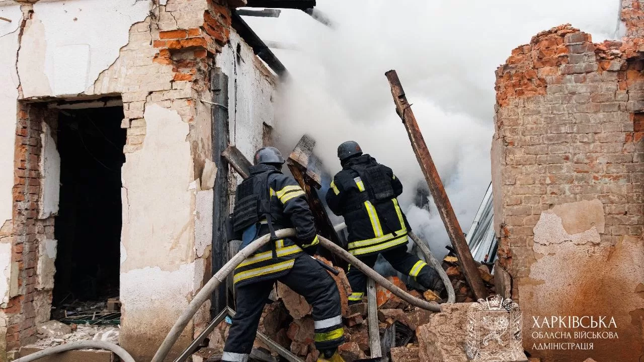 Наслідки російської атаки Харкова вранці, 12 листопада / Фото Харківська ОВА