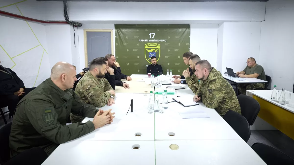 Безпековаа нарада на Запоріжжі / Фото Офіс президента