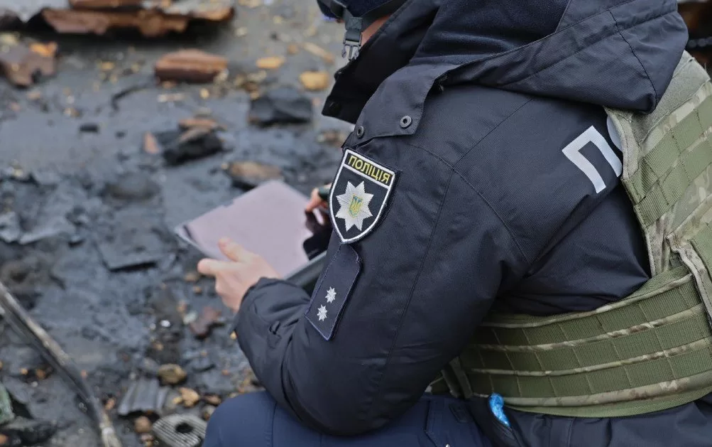 Полиция на месте обстрела / Фото архивное: ГУНП в Харьковской области