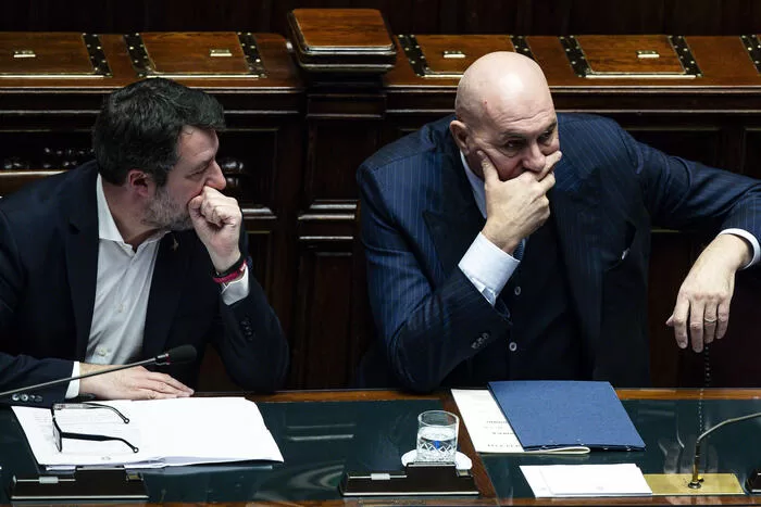 Маттео Сальвіні та Гвідо Крозетто / Фото: ANSA