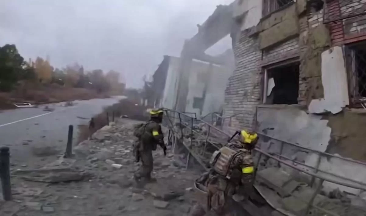 Бійці ССО у Куп'янську / Скриншот