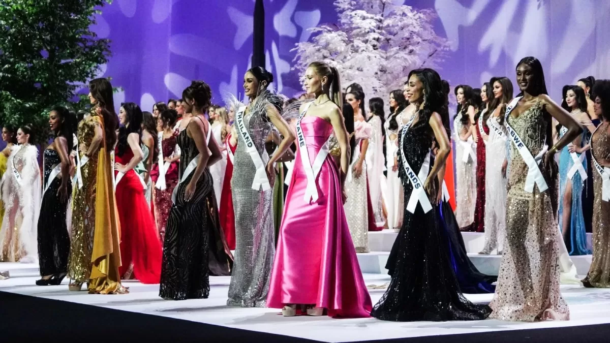 Учасниці конкурсу «Міс Всесвіт 2025» на привітальному заході в Бангкоку 5 листопада / Фото NurPhoto SRL
