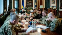 Meeting of key leaders from across Ukraine's defence and security sector with the president / Photo: Office of the President