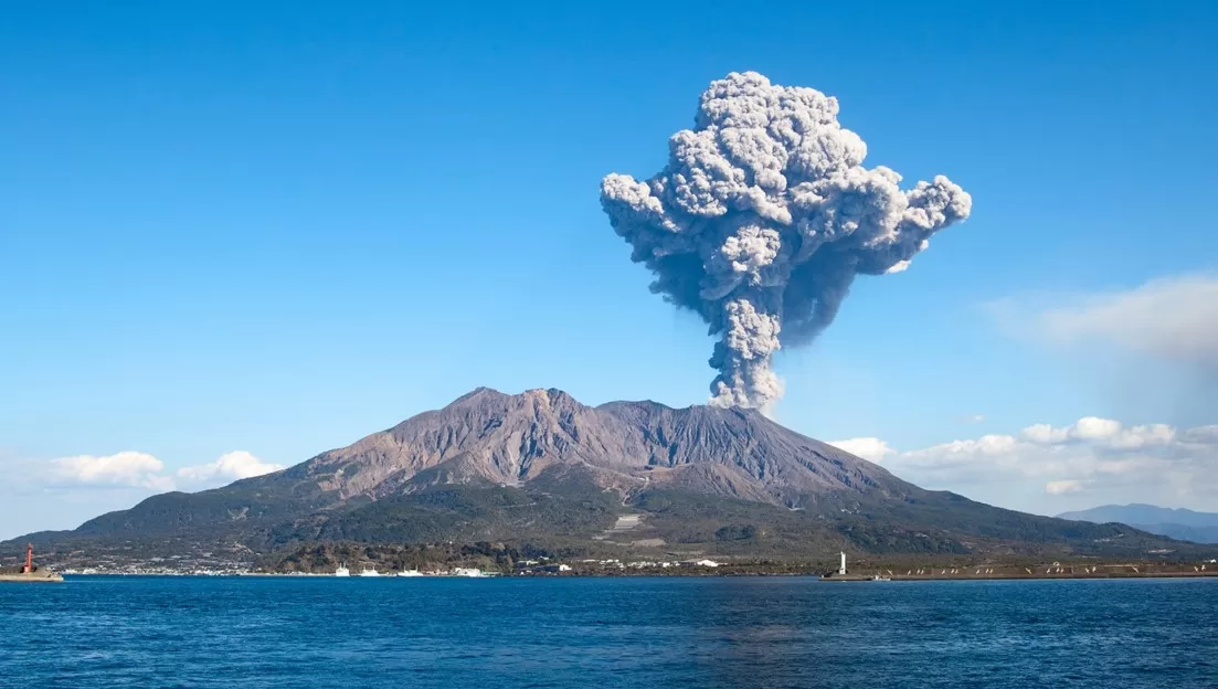 Вулкан Сакураджіма / Фото з відкритих джерел