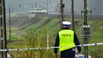 Правоохранители на железнодорожной линии Варшава – Люблин / Фото: Rzeczpospolita