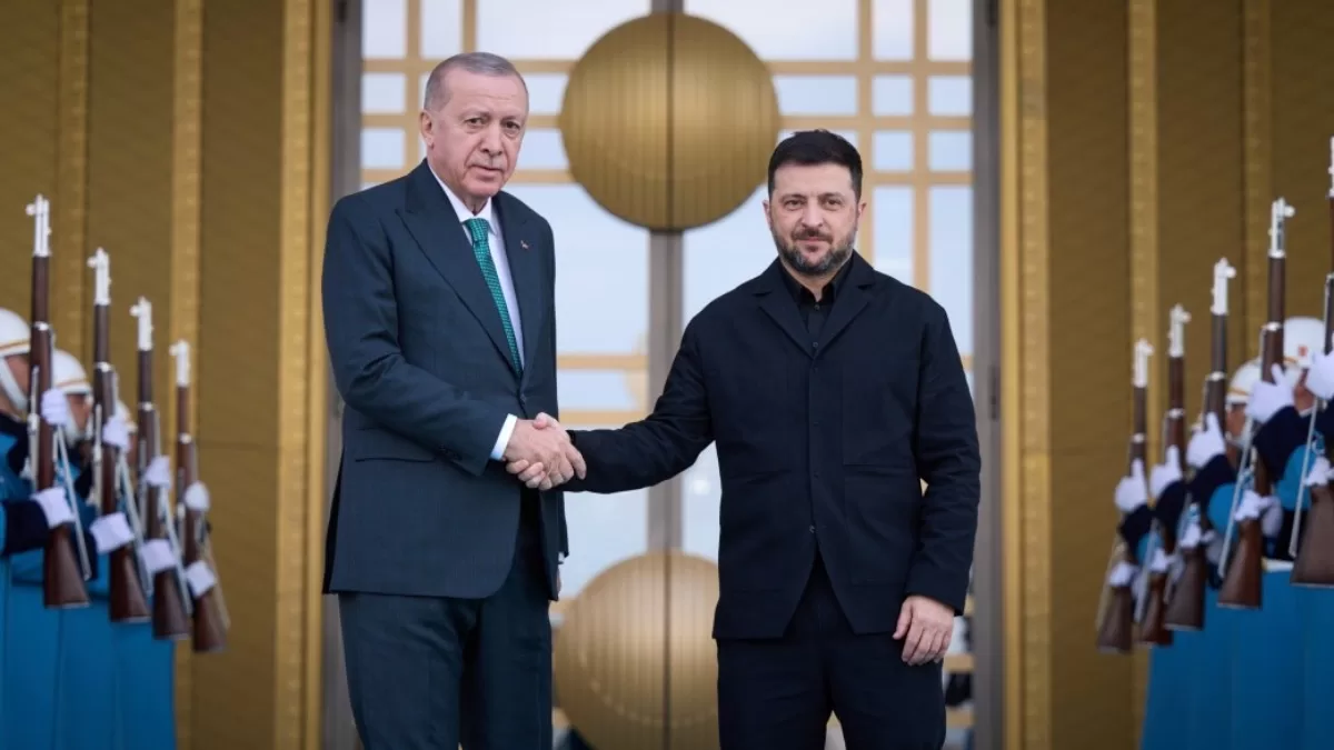 Эрдоган и Зеленский на встрече в Анкаре / Фото Офис президента