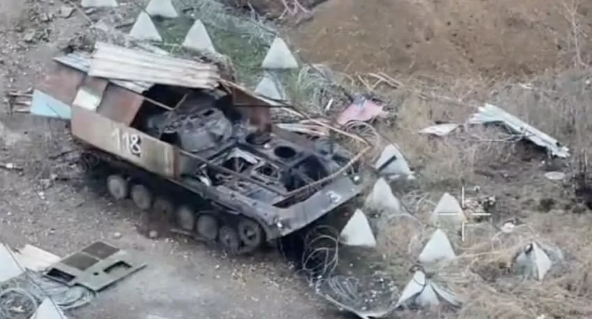 Уничтоженная российская техника / Фото: t.me/lost_warinua