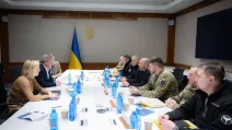Meeting between Ukrainian representatives and the American delegation led by US Army Secretary Daniel Driscoll / Photo: Rustem Umerov/Telegram