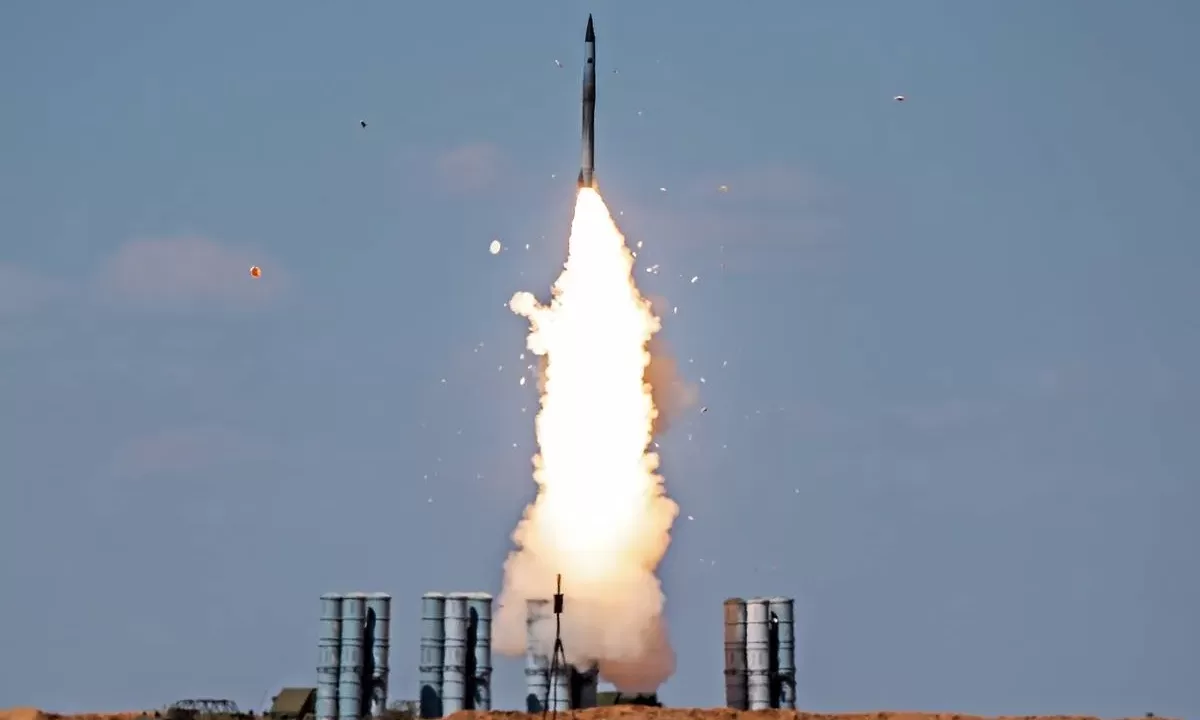 Запуск ракеты 48Н6ДМ из С-400 / Фото: РосСМИ