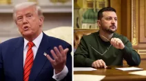 Donald Trump and Volodymyr Zelensky / Collage: Top News in UA