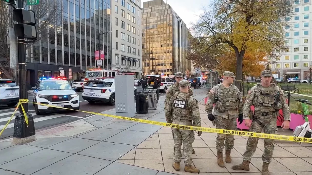 Место стрельбы в Вашингтоне / Фото: ABC News