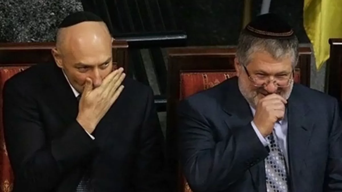 Игорь Коломойский (справа) и Геннадий Боголюбов / Фото из открытых источников