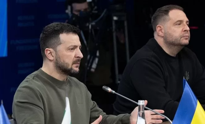 Владимир Зеленский и Андрей Ермак / Фото: УНІАН