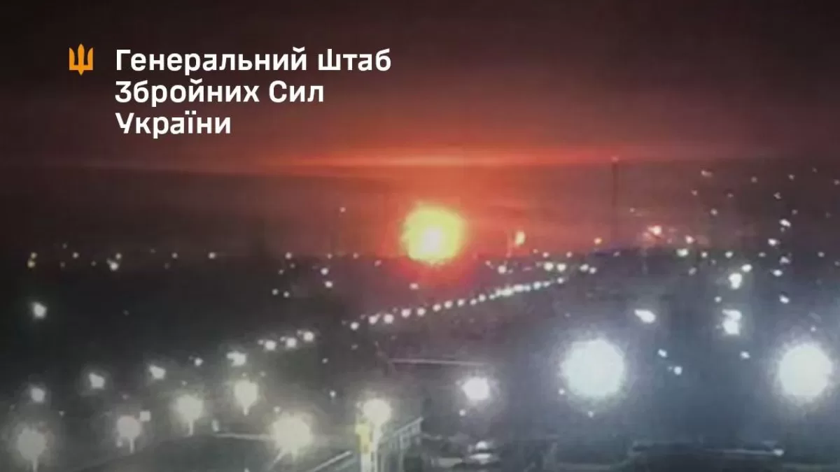 Силы обороны в очередной раз нанесли удар по нефтеперерабатывающему заводу Афипский в Краснодарском крае / Фото Генштаб