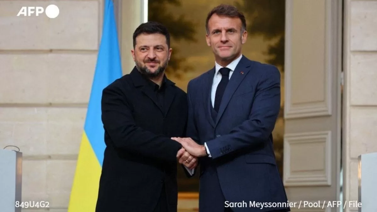 Зеленский и Макрон / Фото AFP