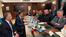 Meeting between Ukrainian and American delegations in Florida / Photo: Sergiy Kyslytsya/X