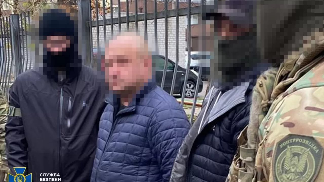 Затриманий агент РФ / Фото: СБУ