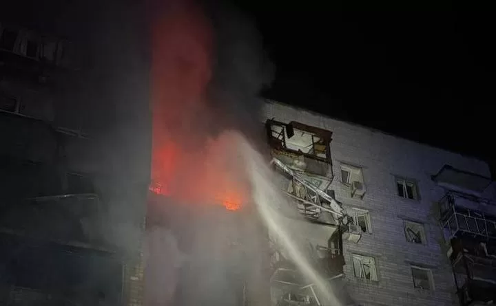 Пошкоджений будинок у Вишгороді / Фото: x.com/DenShtilierman