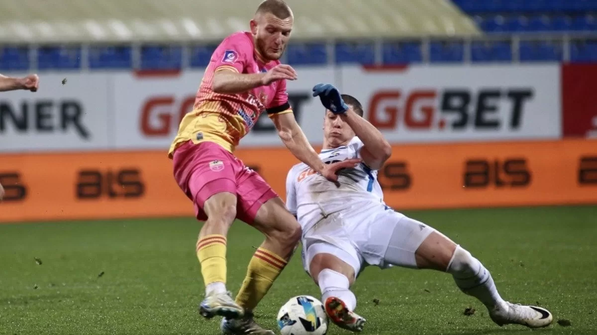 Фрагмент матча Динамо - Полтава / Фото УПЛ