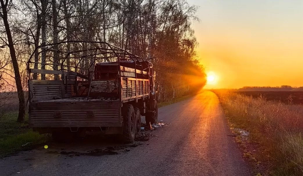 Уничтоженный российский грузовик / Фото: t.me/lost_warinua