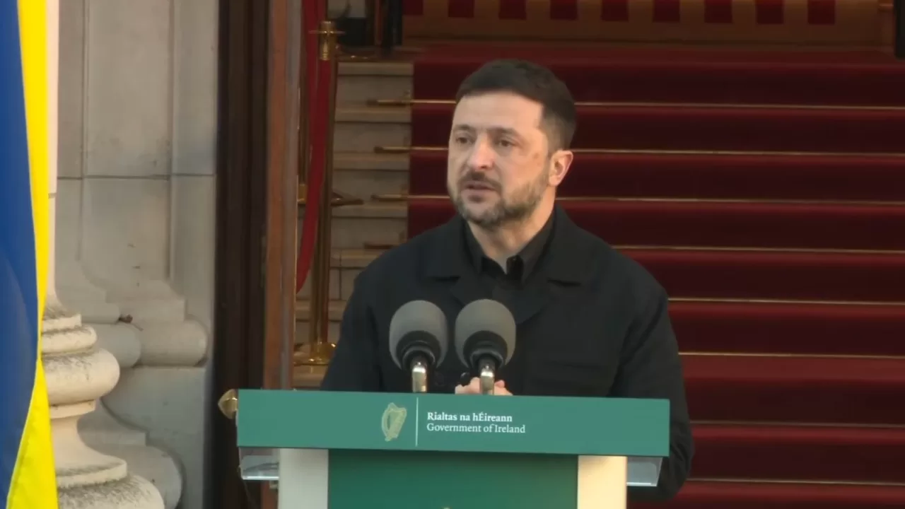 President Volodymyr Zelenskyy / Screenshot