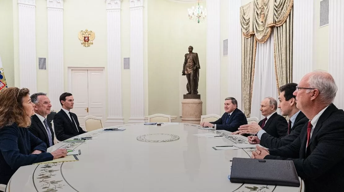 Meeting between Vladimir Putin and Steve Witkoff on December 2 / Photo: TASS