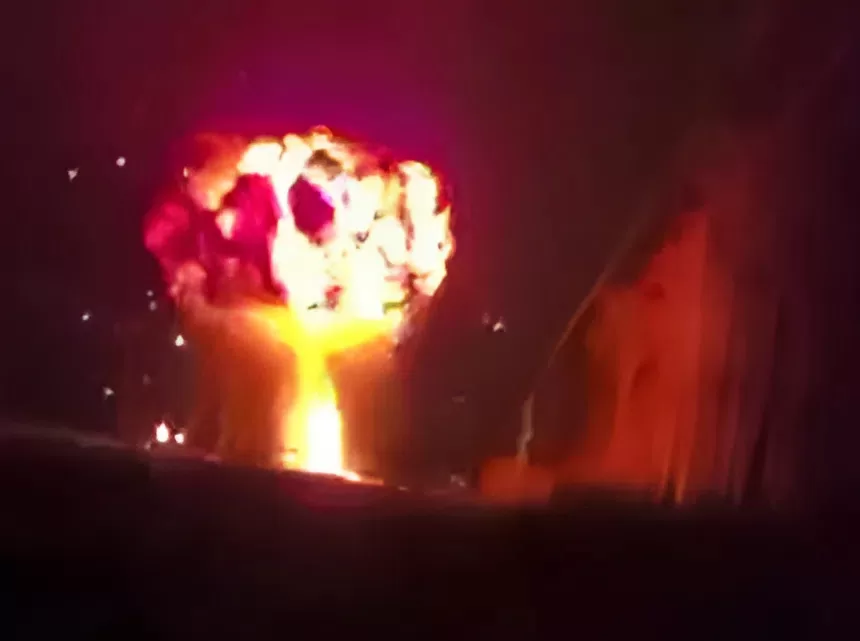 Взрыв на нефтепроводе "Дружба" / Скришот