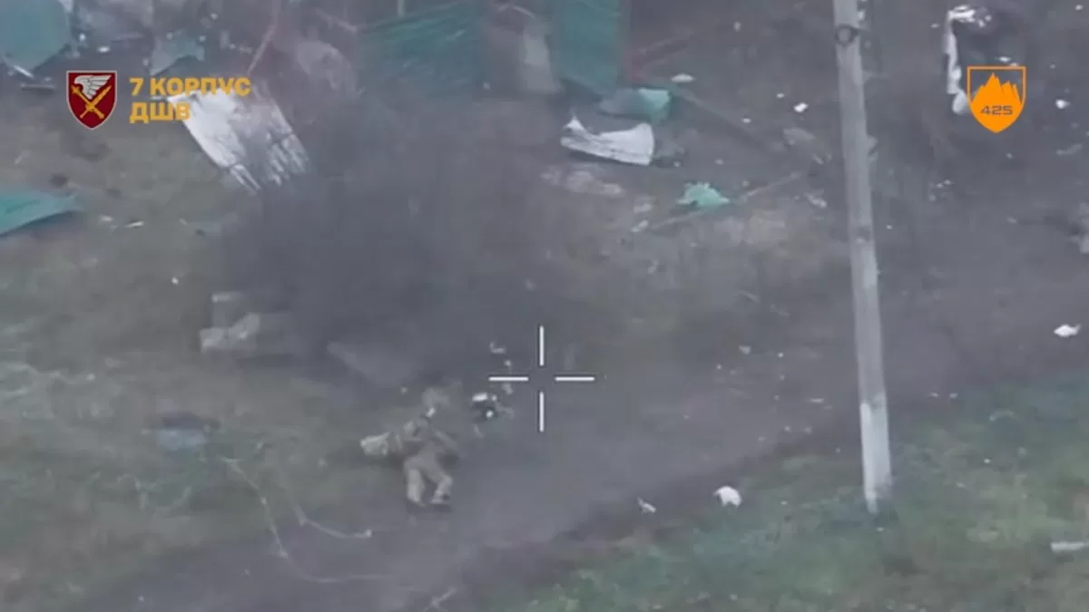 In certain areas, the enemy is attempting to operate near logistics routes, but in these areas, the speed of their elimination exceeds their speed of movement / Video screenshot