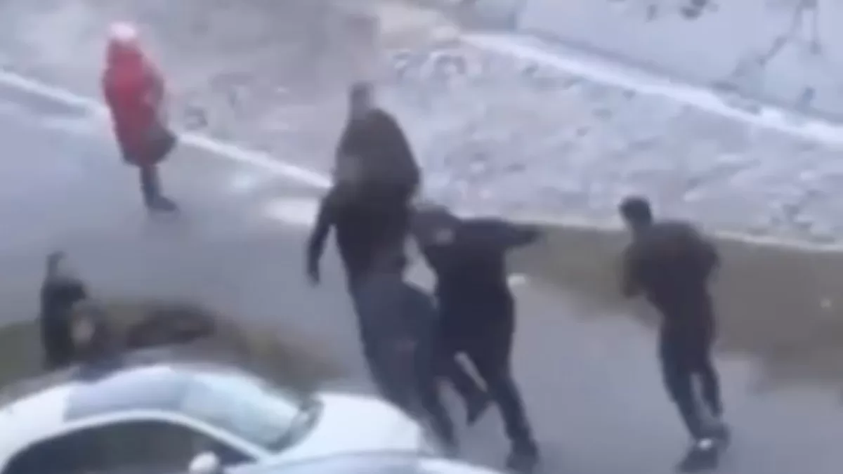 Кілька польських учнів напали на українських підлітків / Скріншот відео