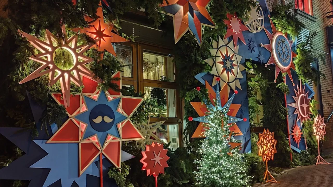 Kyiv. Evening on Velyka Vasylkivska Street and nearby on 29 November 2025 / Photo from Facebook Larisa Glazkova