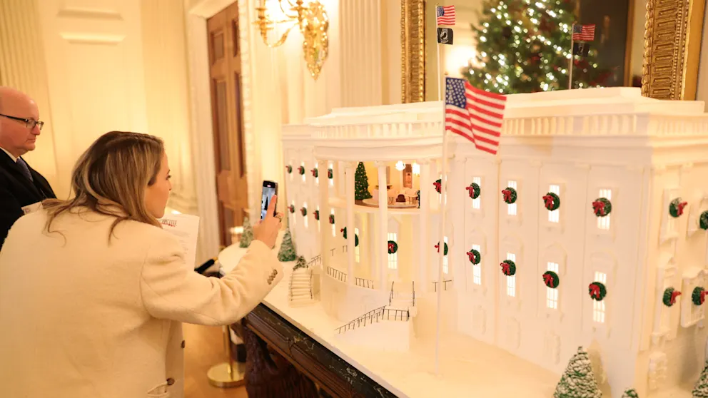 Съедобный Белый дом / Фото: ZUMAPRESS.com