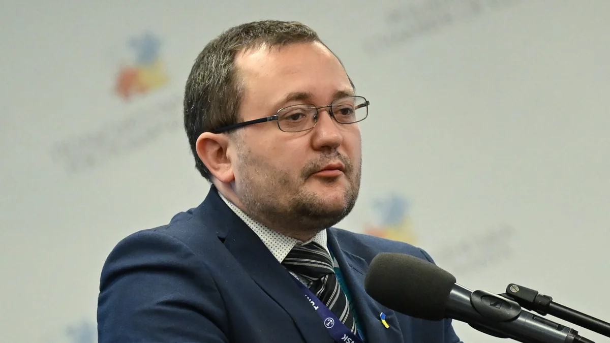 Консул Украины в Гданьске Александр Плодистый / Фото: Adam Warżawa/PAP