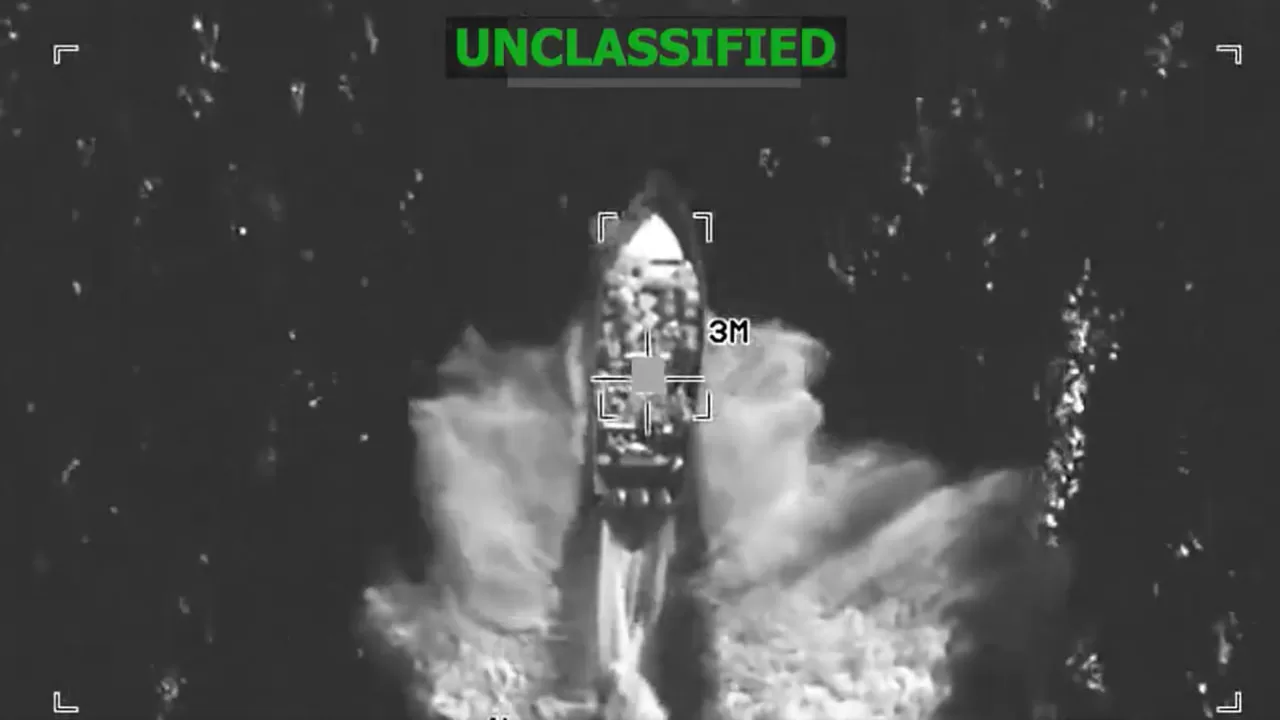 Човен наркоторговців / Скриншот