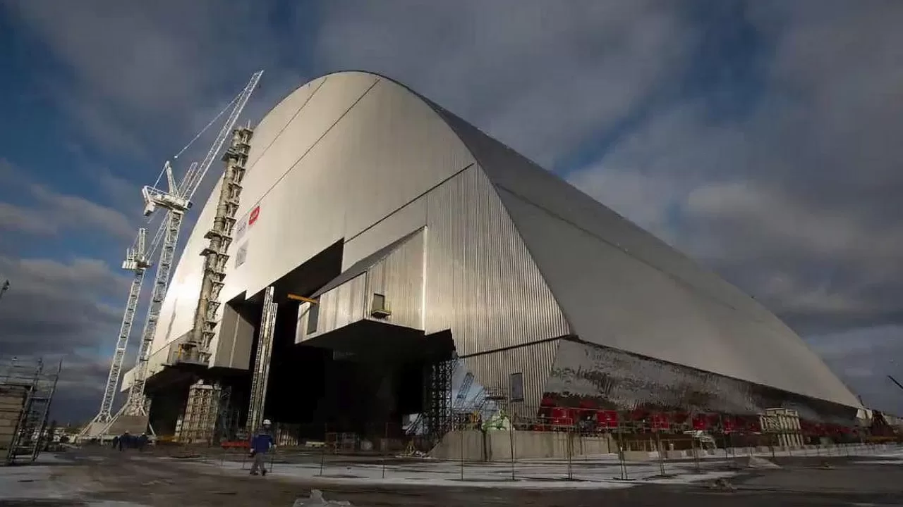 Конфайнмент Чернобыльской АЭС / Фото NIST