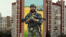 Respect for soldiers has become a distinct phenomenon in the new Ukraine—an art form that manifests itself in murals / Screenshot